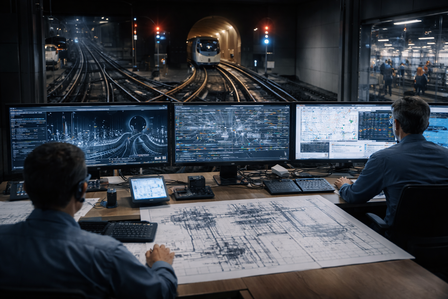 Transport — métro automatisé